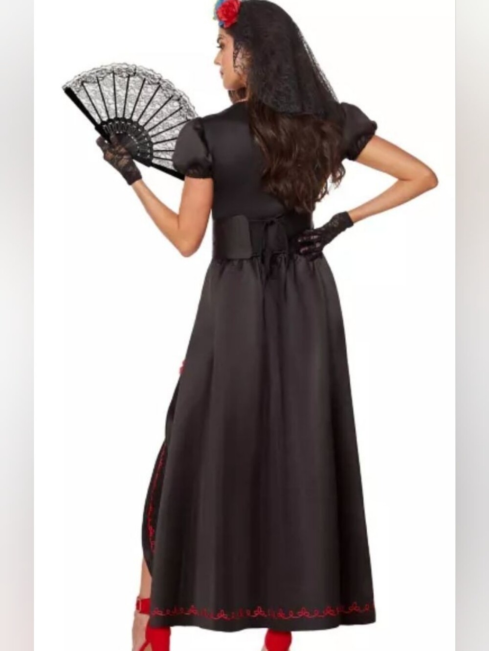 Adult Day of the Dead Beauty Costume - Picture 3 of 11